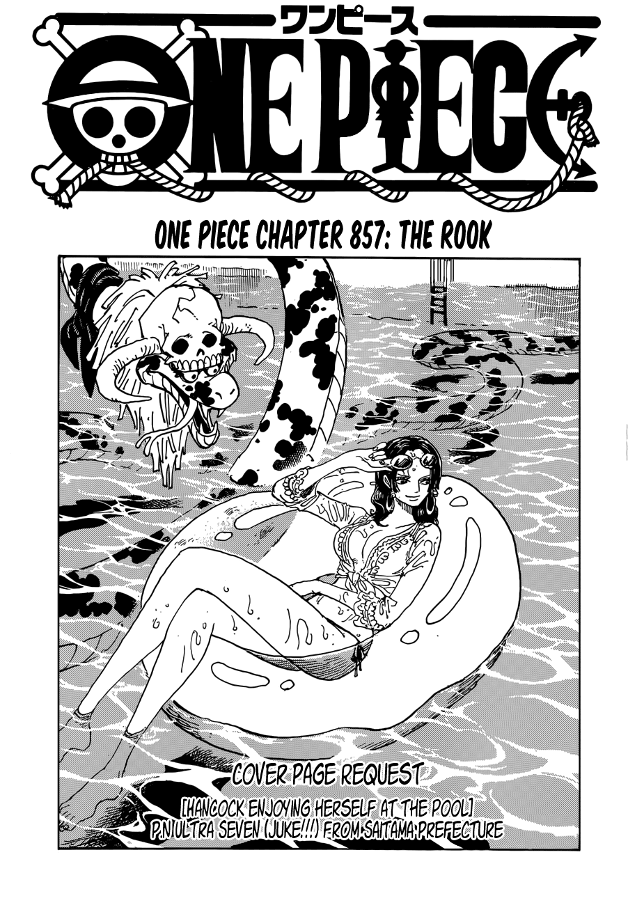 One Piece, Chapter 857 image 01